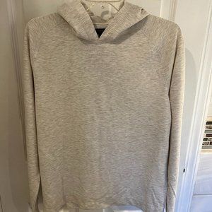 Banana Republic Men's Hoodie/Long Sleeves/Cream/Small